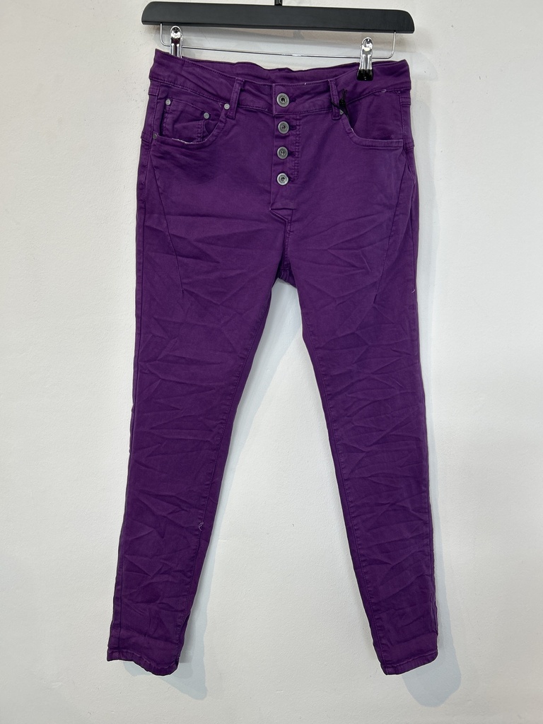 3D.AUT.6873 Jeans dunkel violett