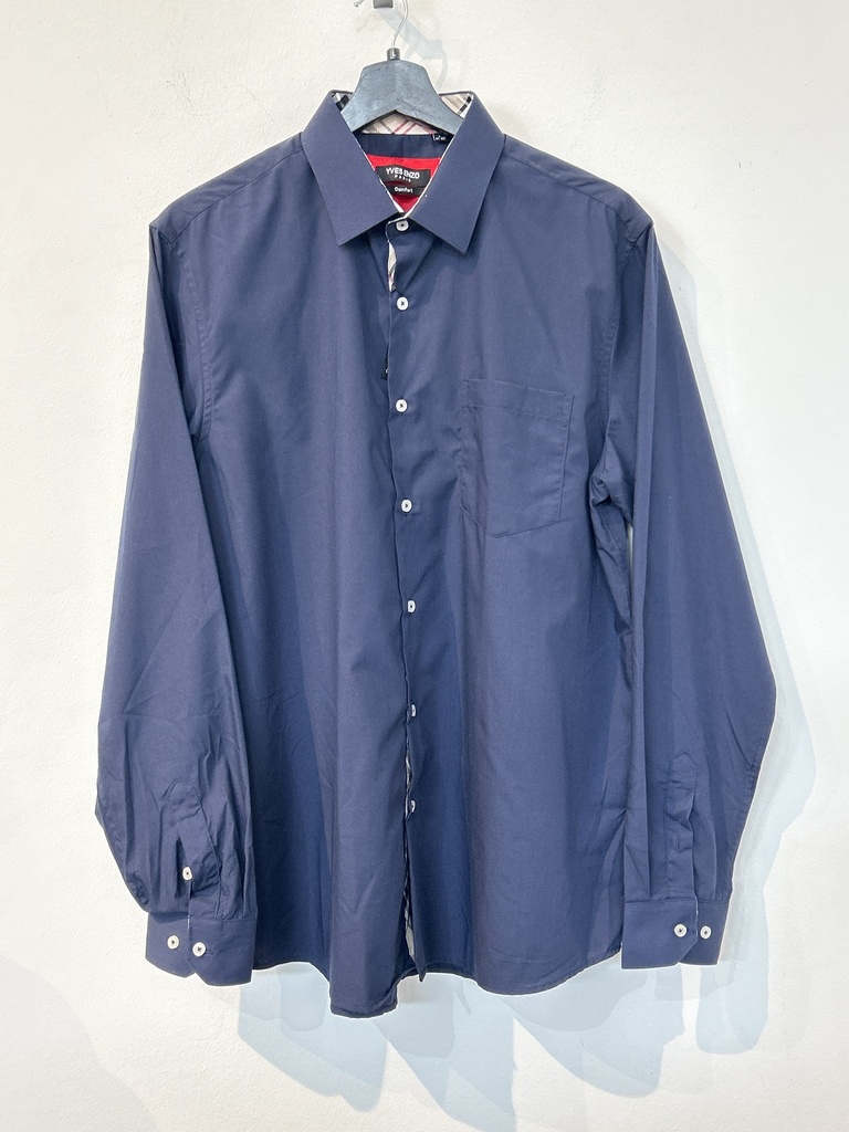 PA.LUX.Men. 6234 Hemd Marine Männer