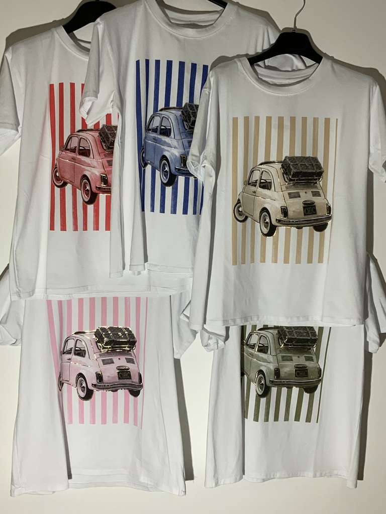 DA.301JZ Fiat Shirt Auto Größe bis 38
