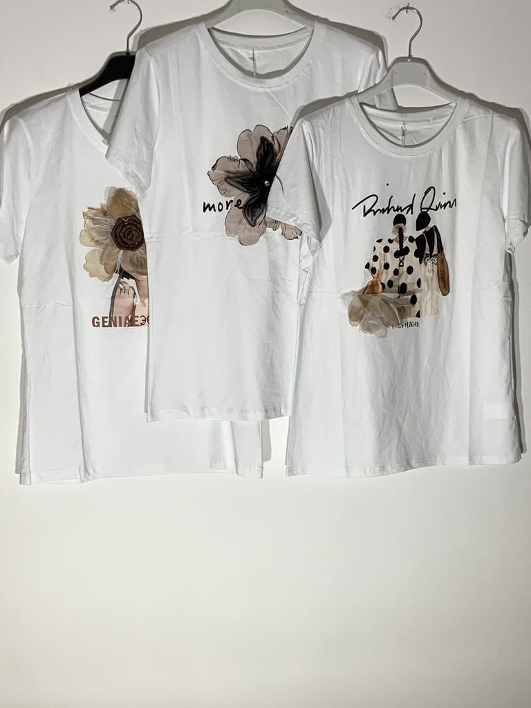 NM.AW.7502 T-Shirt mit Aufdruck