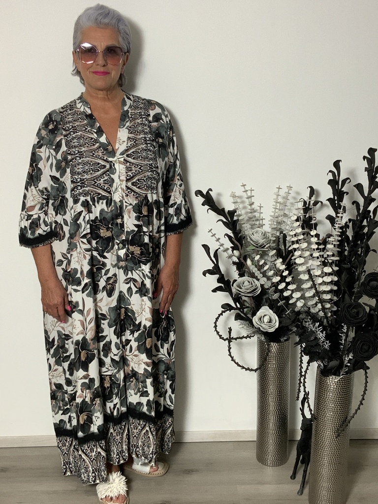 LI.3735Visc1 Kleid