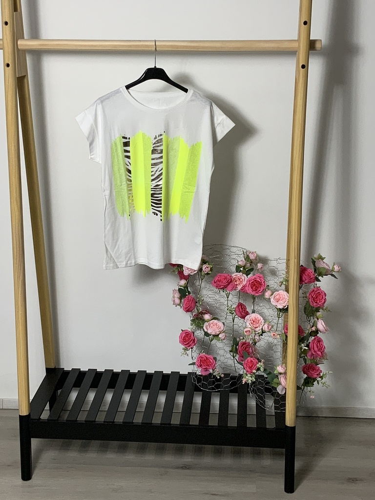 FIR. 14300FFT T-Shirt mit Bild Farb Striche