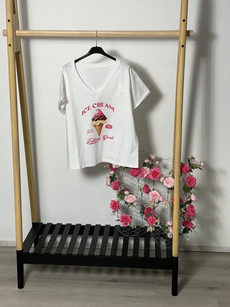 FIR. 00110FSV T-Shirt mit ice cream