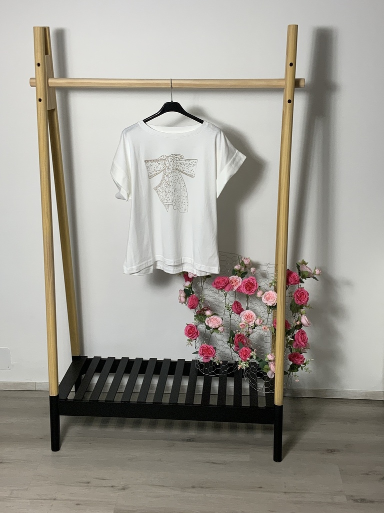FIR. 16799 T-Shirt mit  Masche