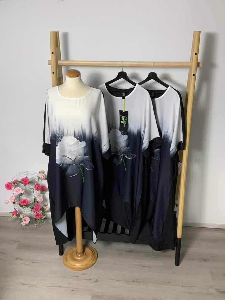 My. 51058L Kleid lang Größe bis 46/ *70  10.--
