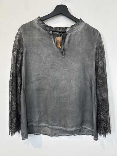 W&Co.Wi.23269 Bluse Ärmel mit Spitzenb