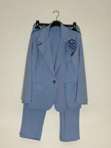 [P0006333] LAL.1374 Hose gelb rose blau