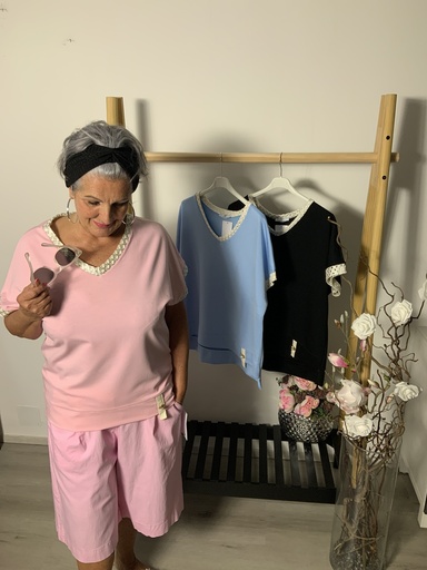 LI.13674 Shirt kurz Arm Größe bis 42